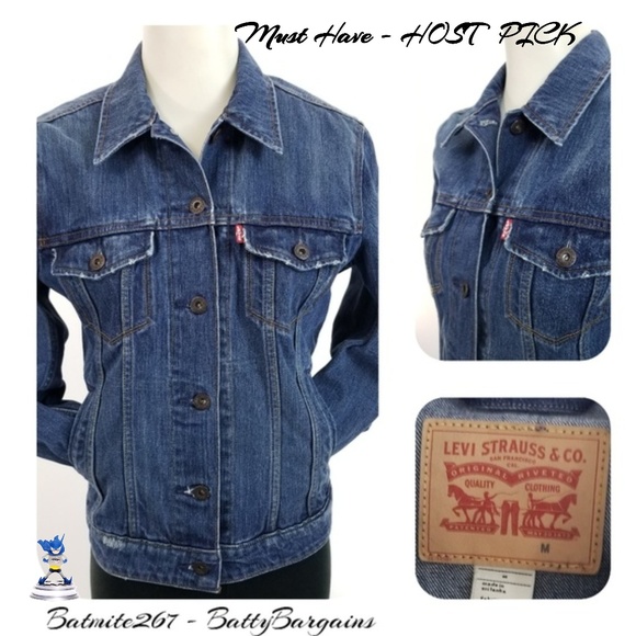 Levi's Jackets & Blazers - SOLD!!  VTG LEVIS M Denim Blue Jean Jacket Womens